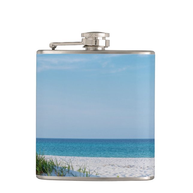 Cantil Linha Costeira White Sandy Beach Florida (Frente)