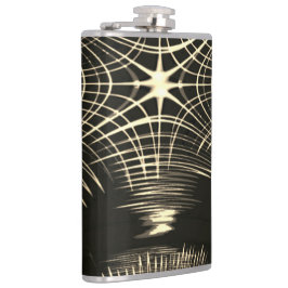 Cantil Linhas khaki cruzadas que são repetidas na onda