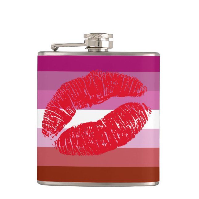 Cantil Lipstick Lesbian Pride Flag (Frente)
