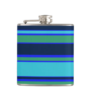 Cantil Listras azuis e verdes