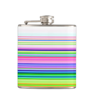 Cantil Listras de neon coloridas quentes