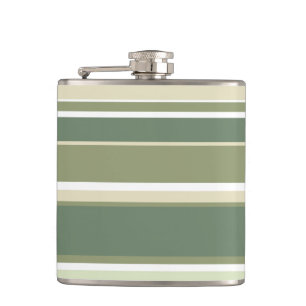 Cantil listras de verde-oliva