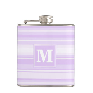 Cantil Listras do lilac do monograma