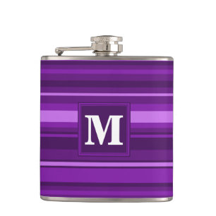 Cantil Listras do roxo do monograma