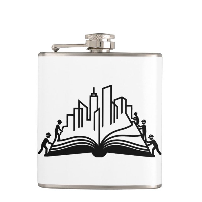 Cantil Livro constrói cidades (Frente)