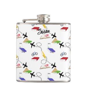 Cantil Livro de bicicleta do avião Vermelho Amarelo Azul