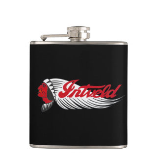 Cantil Logotipo de Motocicleta Vintage Preto