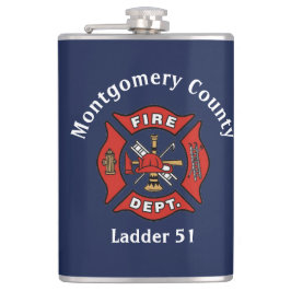 Cantil Logotipo do Fire Department Personalizado