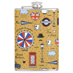 Cantil Londres Doodles