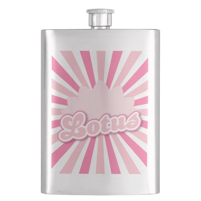 Cantil Lótus Flor de Rosa (Frente)