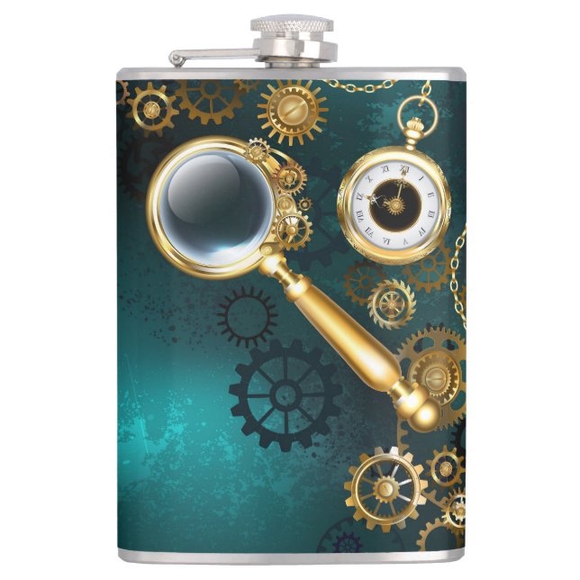 Cantil Lupa no estilo Steampunk (Frente)