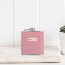 Cantil Luxurioso geométrico Dourado