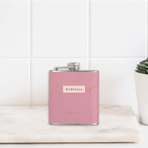 Cantil Luxurioso geométrico Dourado