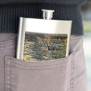 Cantil Luzes noturnas no mar