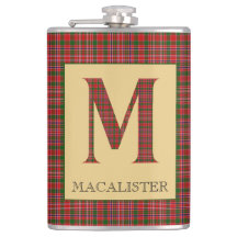 MacAlister Tartan Monograma M 
