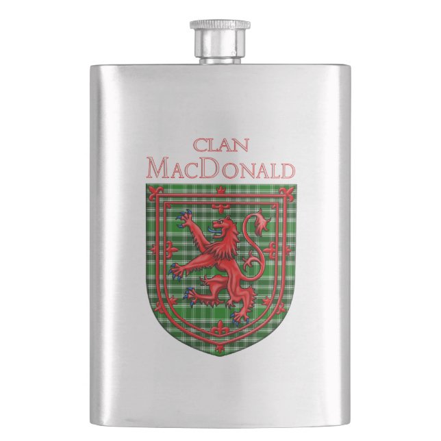 Cantil MacDonald do Antigo Tartan das Isles (Frente)