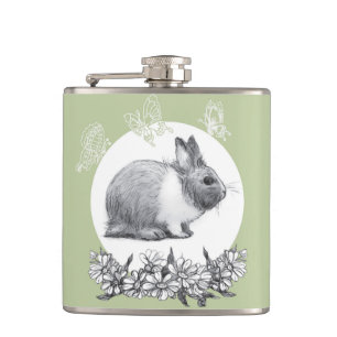 Cantil Macio o coelho. Desenho de lápis