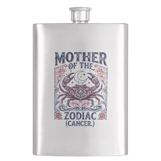 Cantil Mãe Do Zodíaco Câncer Novidade (Frente)