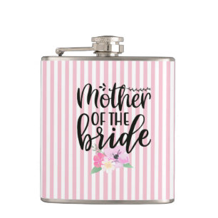 Cantil Mãe Floral do Bride Flask
