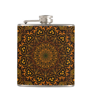 Cantil Mandala dourada