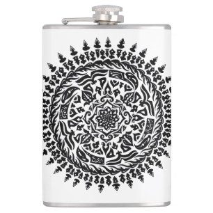 Cantil Mandala Tribal Intrincada Geometria Sagrada Garraf