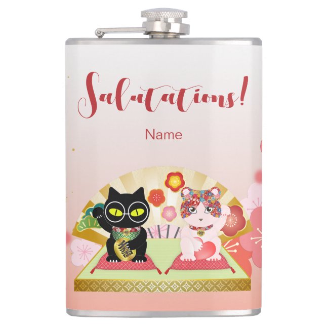 Cantil Maneki Neko Lucky Poiluna Vinyl Wrapped (Frente)