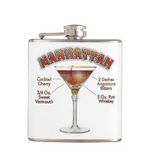 Manhattan Cocktail Recebe Arte