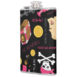 Cantil Mantenha ou crie seu próprio Flask, 6 oz. Frasco 