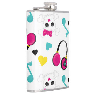 Cantil Mantenha ou crie seu próprio Flask, 6 oz. Frasco d