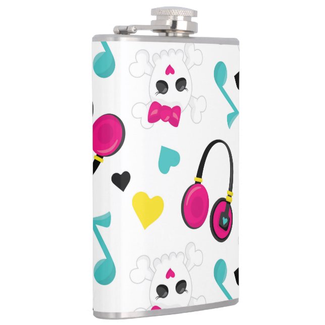 Cantil Mantenha ou crie seu próprio Flask, 6 oz. Frasco d (Direita)