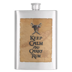 Cantil Mantenha rum calmo e do carregar