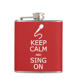 Cantil Manter Calmo e Cantar Num Frasco personalizado