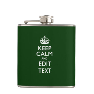 Cantil MANTER O CALM E Editar Texto Personalizado