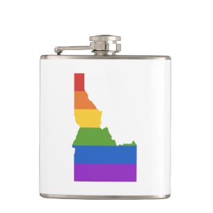 Cantil Mapa de Gay dos EUA Estado de Idaho