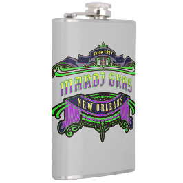 Cantil Mardi Gras New Orleans roxo Acrylic Tumbler