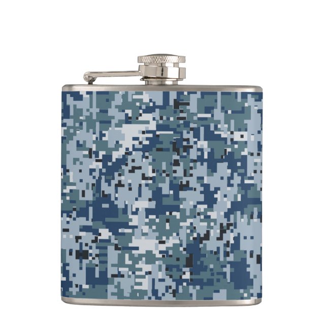 Cantil Marinho Blue Digital Camouflage Decor (Frente)