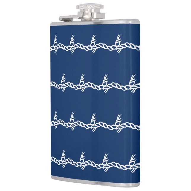 Cantil Marinho Blue White rope waves (Esquerda)