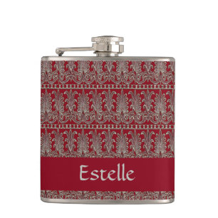 Cantil Marrom decorativo vitoriano da cinza