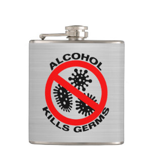 Cantil Matares de álcool Dia de os pais de Germes