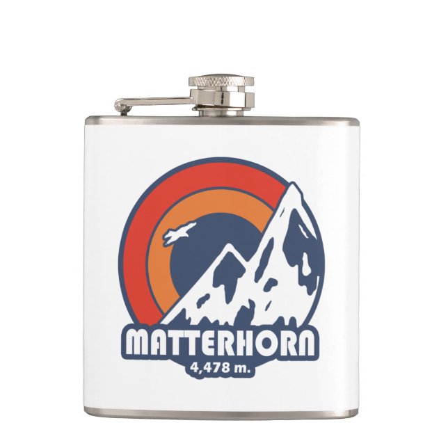 Cantil Matterhorn Suíça Sol Águia (Frente)