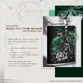 Cantil Mau até os Ossos Frasco Personalizado com Revestim