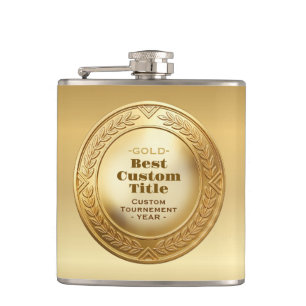 Cantil Medal Personalizado 3D Realista Folha Dourada Edit