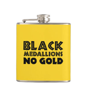 CANTIL MEDALHES PRETOS SEM DOURADO
