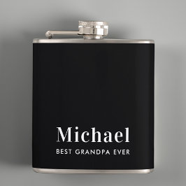 Cantil Melhor Avô Nunca Monograma Preto