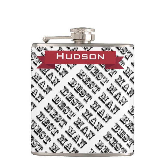 Cantil Melhor Flask Personalizado (Frente)