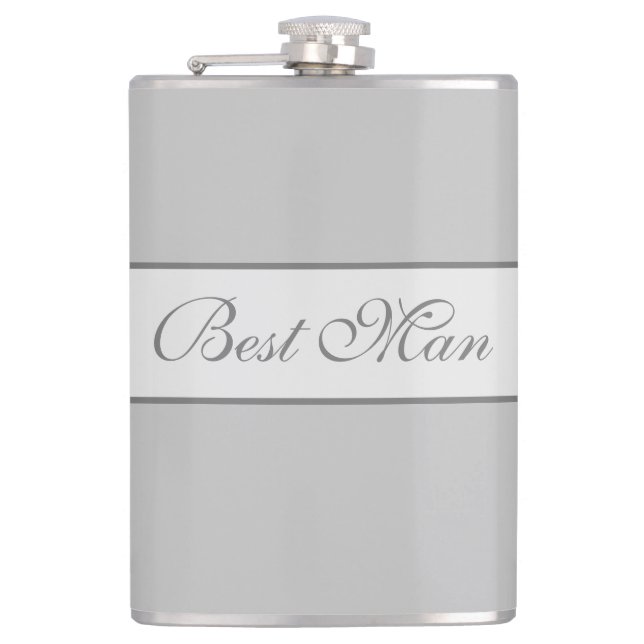 Cantil Melhor Homem Flask (Frente)
