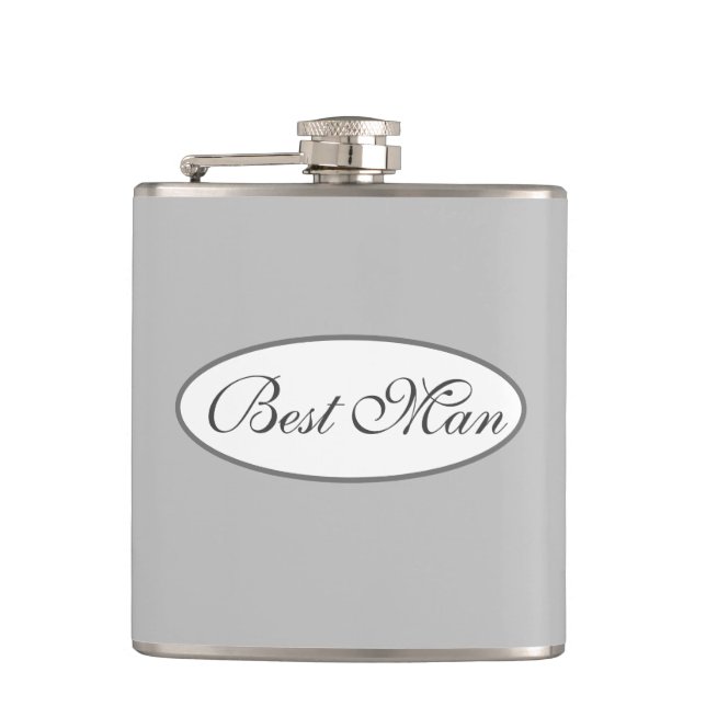 Cantil Melhor Homem Flask (Frente)