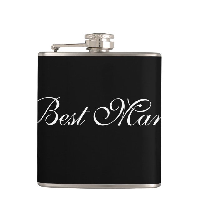 Cantil Melhor Homem Flask (Frente)