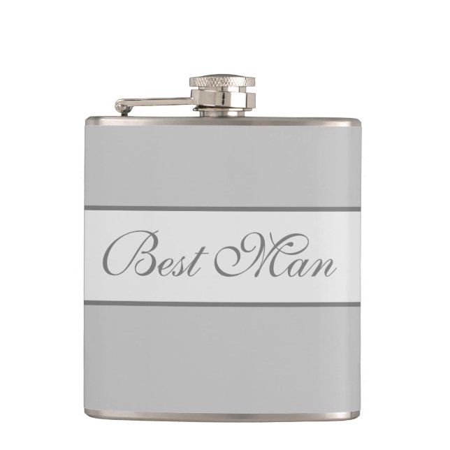 Cantil Melhor Homem Flask (Frente)