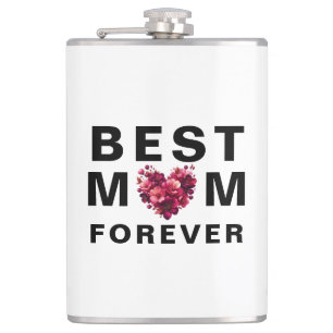 Cantil Melhor MOM para sempre - Chic & Compact Gift Flask